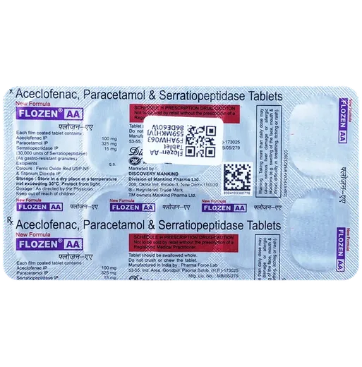 flozen aa tablet 10's